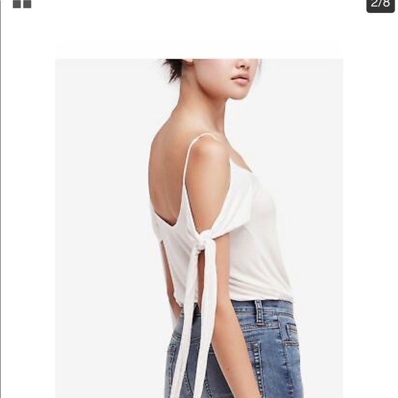 Free People Tops - Free people tie sleeve shirt